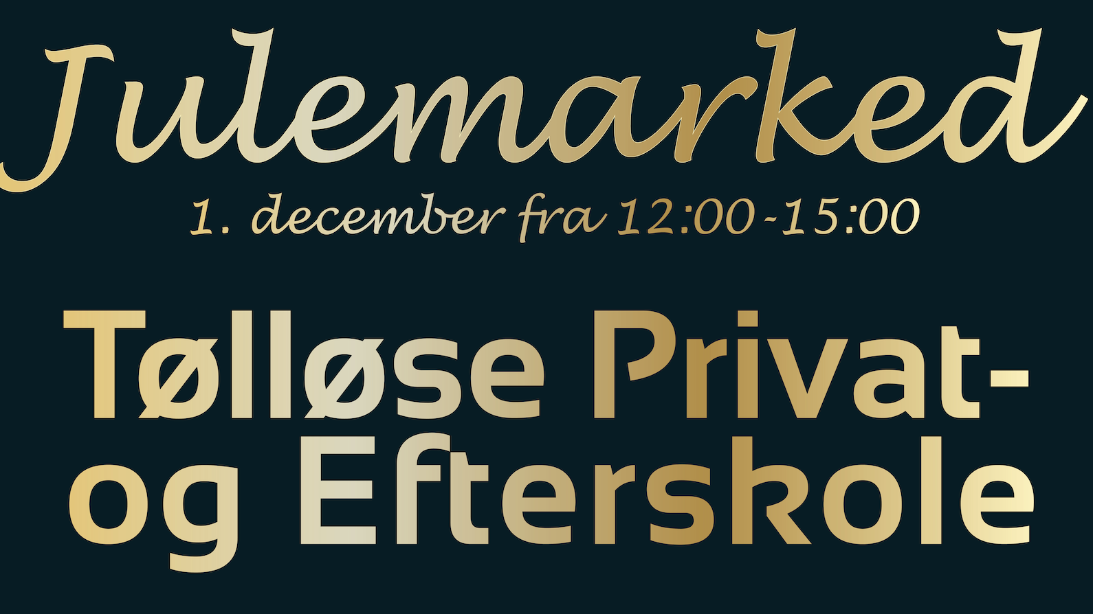 Julemarked 2024 på Tølløse Privat- og Efterskole